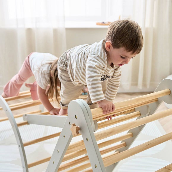 Tutti Bambini Scala Montessori 3 in 1 Pikler Climbing Frame with Climbing Wall, product image 5