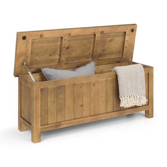 Caleb Wooden Storage Bench, product image 16