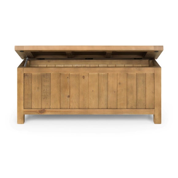 Caleb Wooden Storage Bench, product image 18