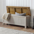 Caleb Wooden Storage Bench, product image 1