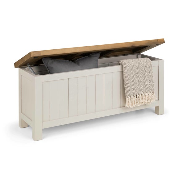 Caleb Wooden Storage Bench, product image 4
