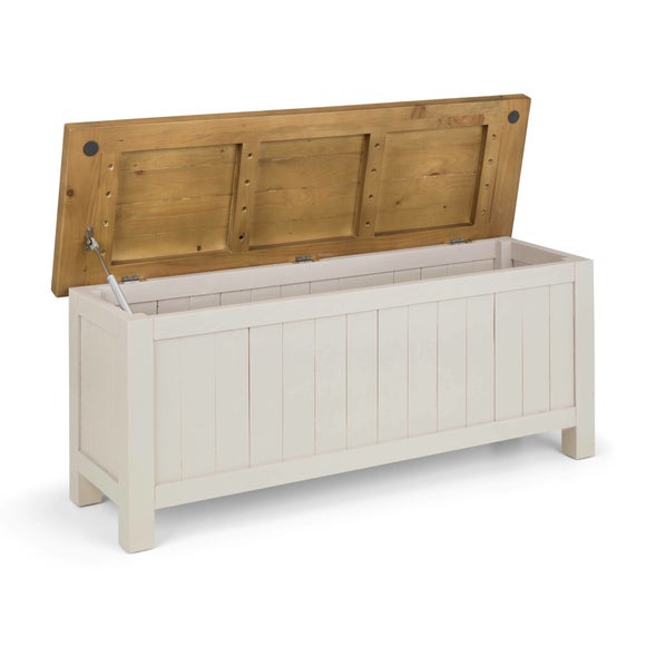 Caleb Wooden Storage Bench, product image 5