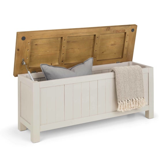 Caleb Wooden Storage Bench, product image 6