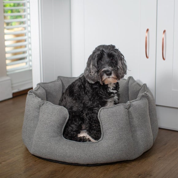 Lords and Labradors Herringbone High Wall Dog Bed, product image 9