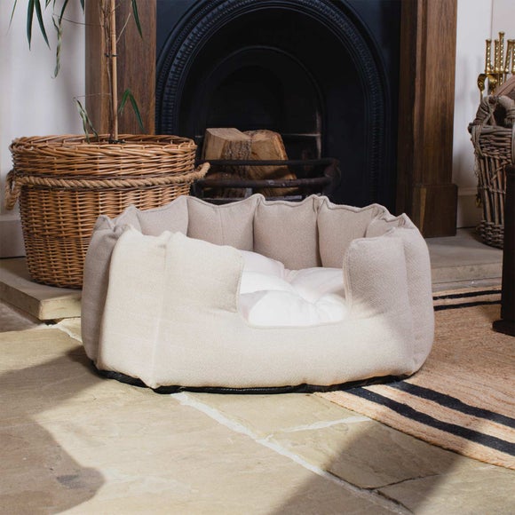 Lords and Labradors Herringbone High Wall Dog Bed, product image 1