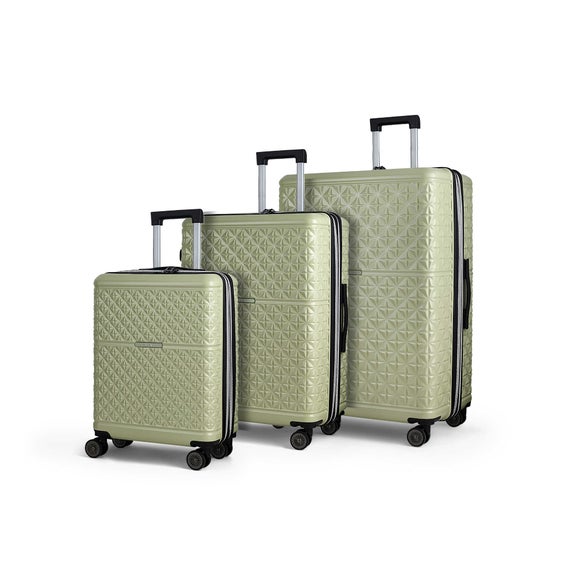 Rock Luggage Maya Set of 3 Hard Shell Suitcases, product image 1