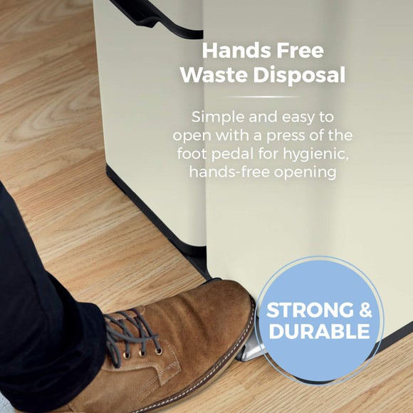 Tower 60L Recycling Pedal Bin with Drawer, product image 20