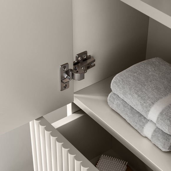 Elsie Tallboy Mirrored Bathroom Storage Unit, product image 9