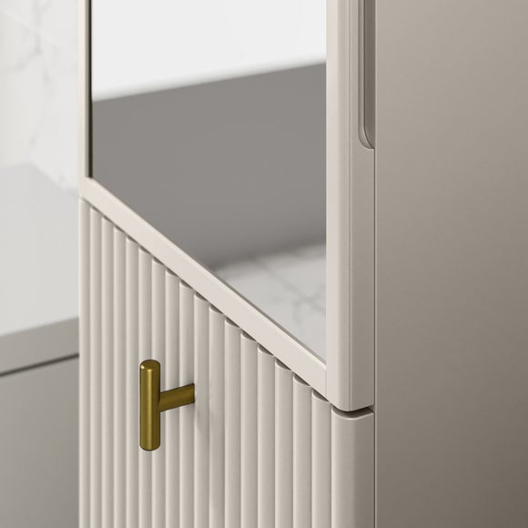 Elsie Tallboy Mirrored Bathroom Storage Unit, product image 10