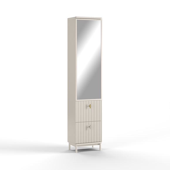 Elsie Tallboy Mirrored Bathroom Storage Unit, product image 12