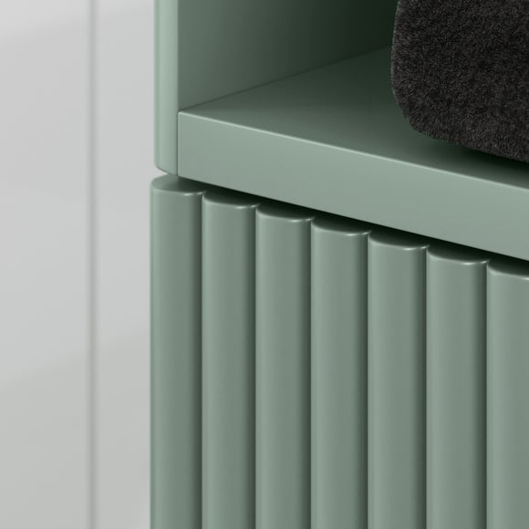 Elsie Tallboy Mirrored Bathroom Storage Unit, product image 4