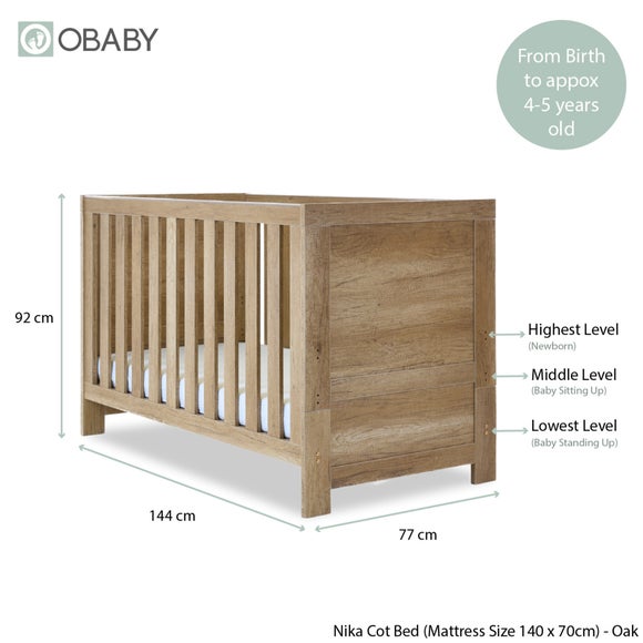 Obaby Nika Cot Bed