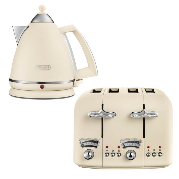 DeLonghi Argento 1.7L Kettle and 4 Slice Toaster Set, product image 12