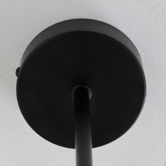 Erin Art Deco 8 Light Semi Flush Ceiling Light, product image 4