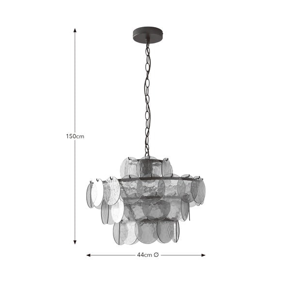 Alohi Art Deco Chandelier