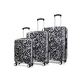 Rock Luggage Savannah Set of 3 Leopard Print Hard Shell Suitcases, product image 1