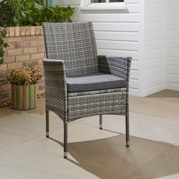 Malta Rattan Effect Bistro Set