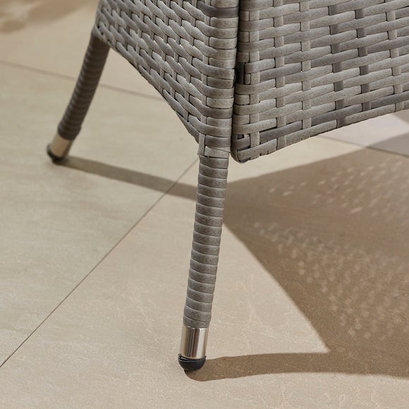 Malta Rattan Effect Bistro Set