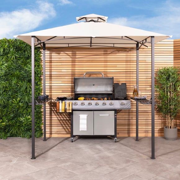 Charles Bentley 8x5ft Steel Gazebo, product image 1