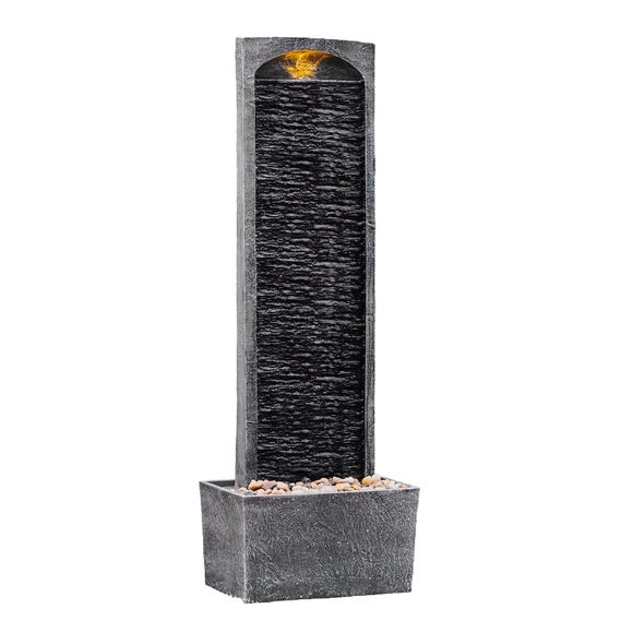 Peaktop Stone Finish Waterfall Fountain