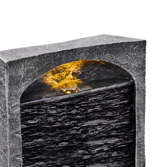 Peaktop Stone Finish Waterfall Fountain