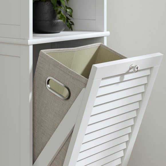 Nautical Tallboy with Built In Laundry Hamper