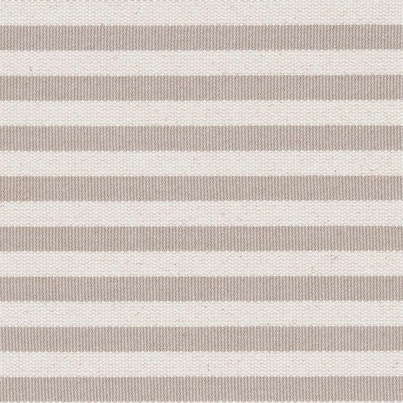 Long Buttoned Linford Stripe Storage Footstool