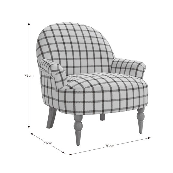 Petit Wild Harvest Gingham Armchair