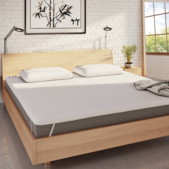 Panda Bamboo Memory Foam Mattress Topper, product image 1