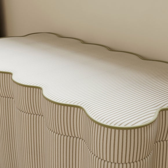 Wavie Tiny Stripe Storage Ottoman, product image 12