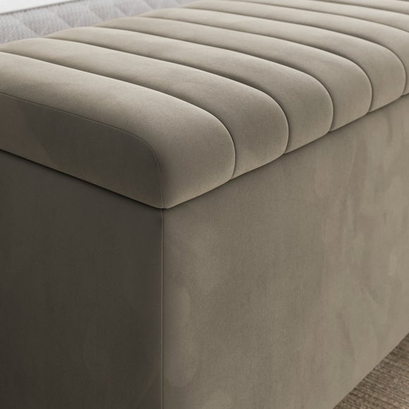 Alara End of Bed Storage Ottoman, Velvet, product image 18