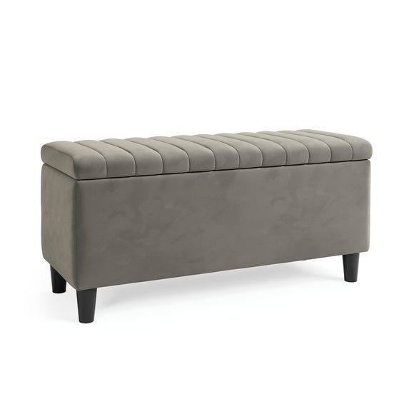 Alara End of Bed Storage Ottoman, Velvet, product image 20