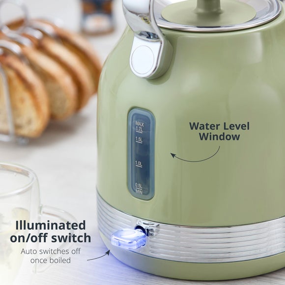 Swan Retro 1.7L Kettle 2 Slice Toaster & 20L Microwave Set, product image 4
