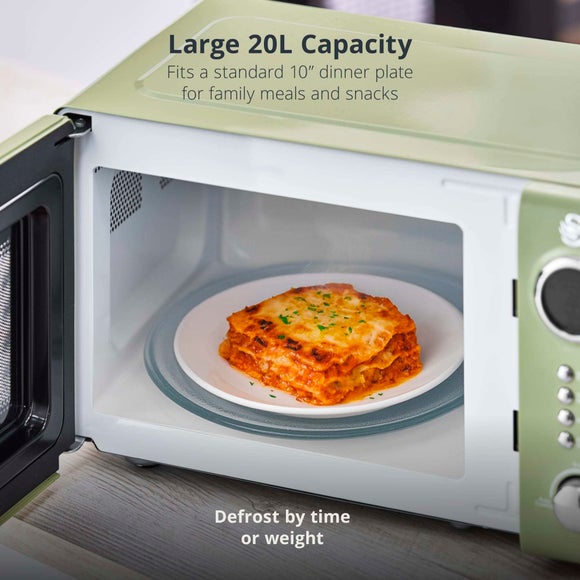 Swan Retro 1.7L Kettle 2 Slice Toaster & 20L Microwave Set, product image 6