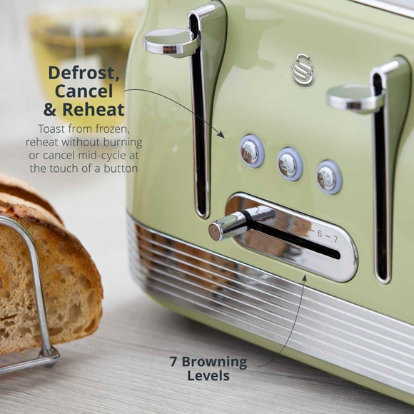 Swan Retro 1.7L Kettle 2 Slice Toaster & 20L Microwave Set, product image 10