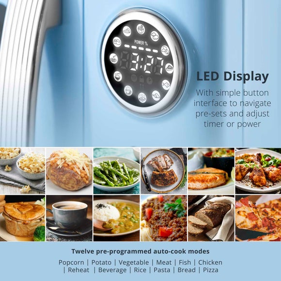 Swan Retro 1.7L Kettle 2 Slice Toaster & 20L Microwave Set, product image 17