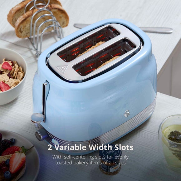 Swan Retro 1.7L Kettle 2 Slice Toaster & 20L Microwave Set, product image 19