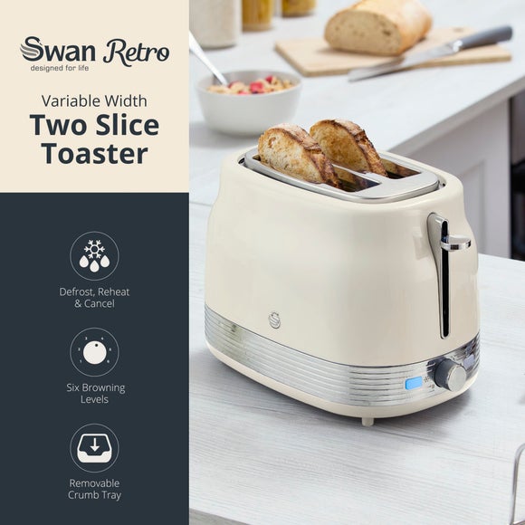 Swan Retro 1.7L Kettle 2 Slice Toaster & 20L Microwave Set, product image 38