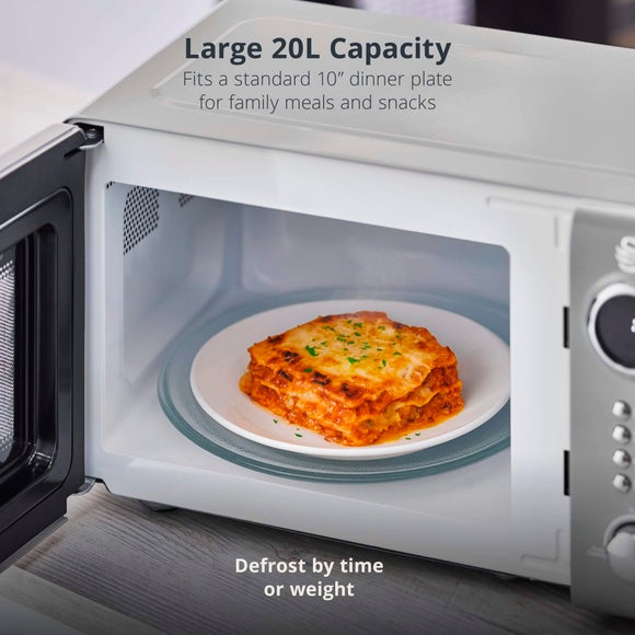 Swan Retro 1.7L Kettle 2 Slice Toaster & 20L Microwave Set, product image 26