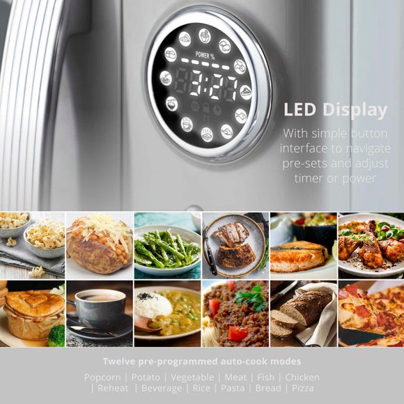 Swan Retro 1.7L Kettle 2 Slice Toaster & 20L Microwave Set, product image 27
