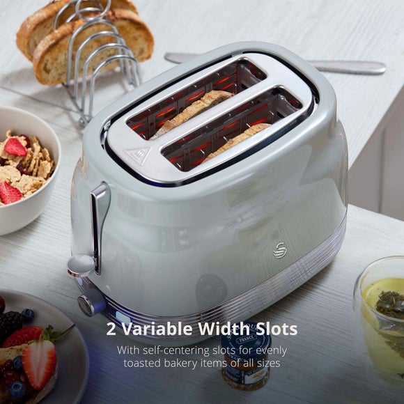 Swan Retro 1.7L Kettle 2 Slice Toaster & 20L Microwave Set, product image 29