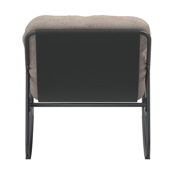 Porto Steel Rocking Chair with Cushions