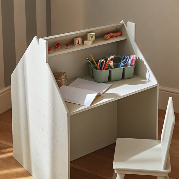 CuddleCo House Storage Desk & Chair Set